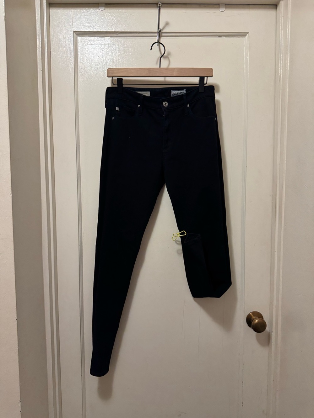 AG Adriano Goldschmied Black Skinny Jeans
